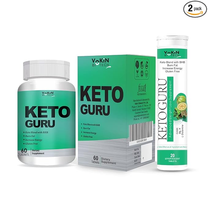 Keto Guru Tablets: Energía Cetogénica y Control Natural del Apetito